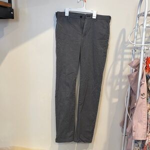 Uniqlo Men's Charcoal Chinos